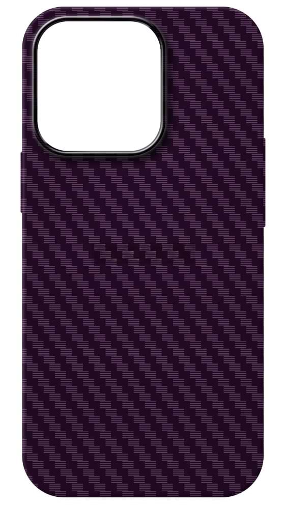 Чохол для смартфону Armorstandart LikeCarbon MagCase for Apple iPhone 14 Pro Purple (ARM69204) - Фото 1