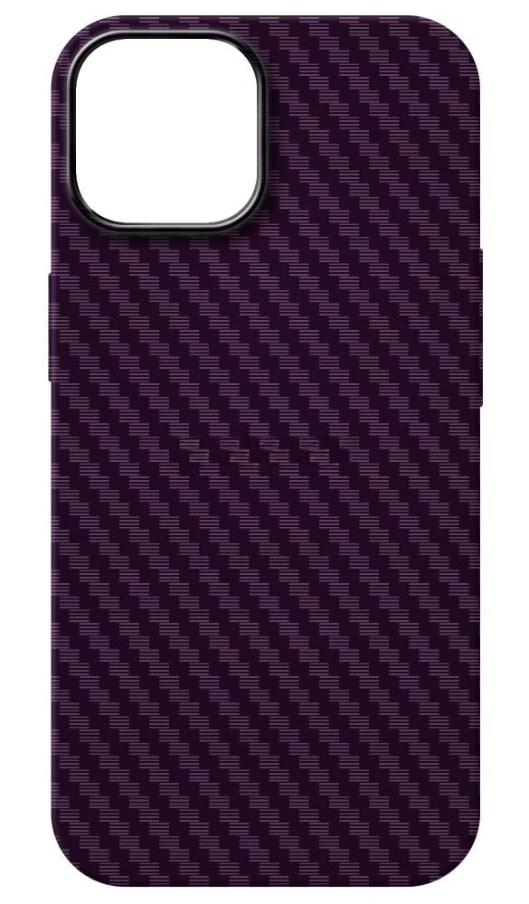Чохол для смартфону Armorstandart LikeCarbon MagCase for Apple iPhone 14 Purple (ARM69202) - Фото 1