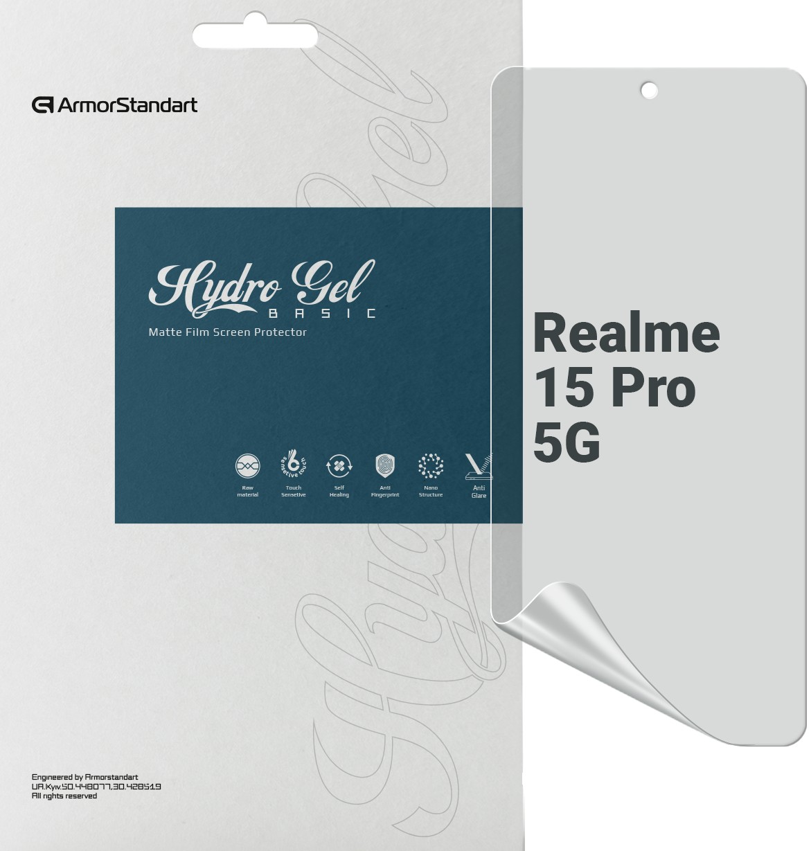 Захисна плівка для смартфону Armorstandart Matte for Realme 15 Pro 5G (ARM89110)