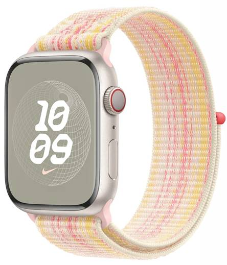 Ремешок для смарт-часов Armorstandart Nylon Band for Apple Watch 49/46/45/44/42 (Series 1-3) Starlight Pink (ARM90647)