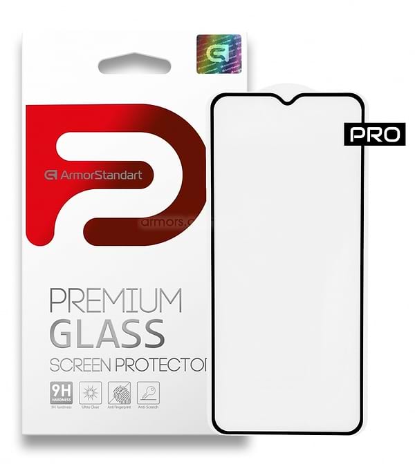 Фото - Защитное стекло для смартфона Armorstandart Pro for Realme C11 Black 0.33mm (ARM57078)