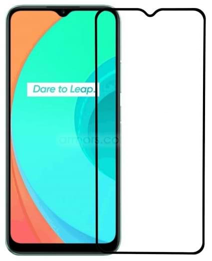 Фото - Защитное стекло для смартфона Armorstandart Pro for Realme C11 Black 0.33mm (ARM57078)
