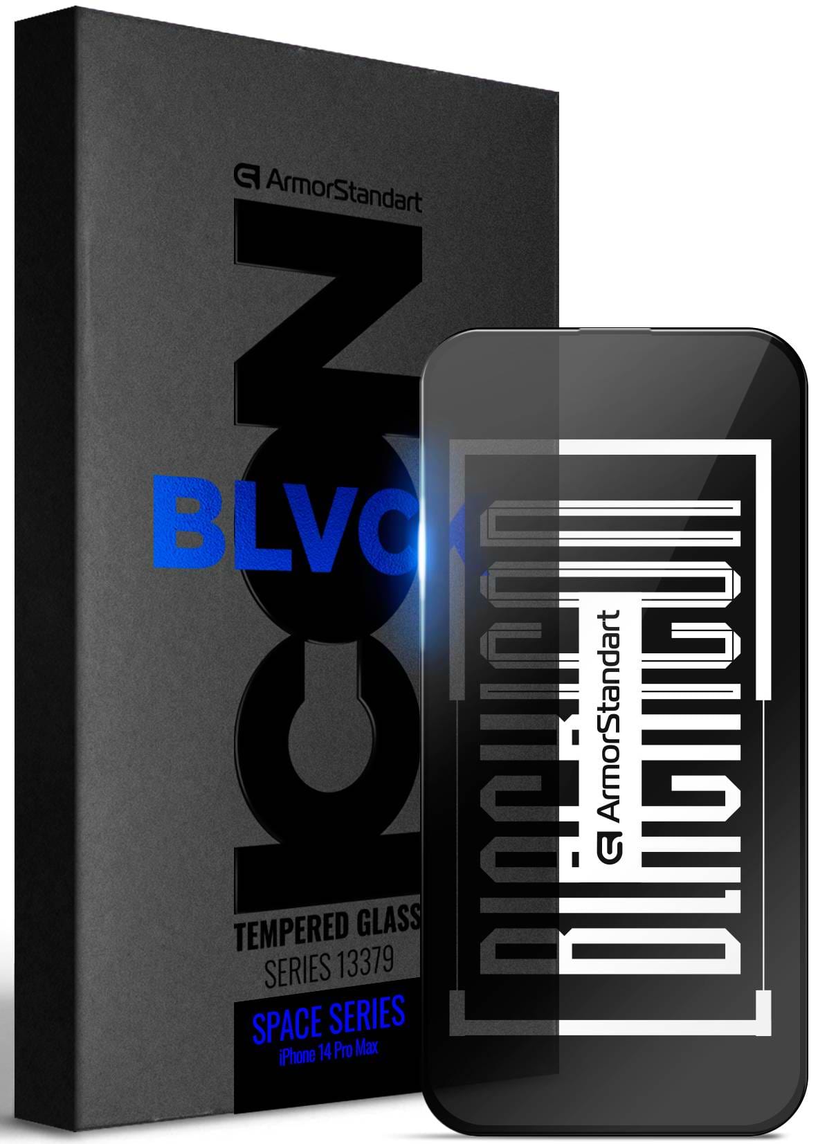 Защитное стекло для смартфона Armorstandart Space Black Icon for Apple iPhone 14 Pro Max (ARM63564)