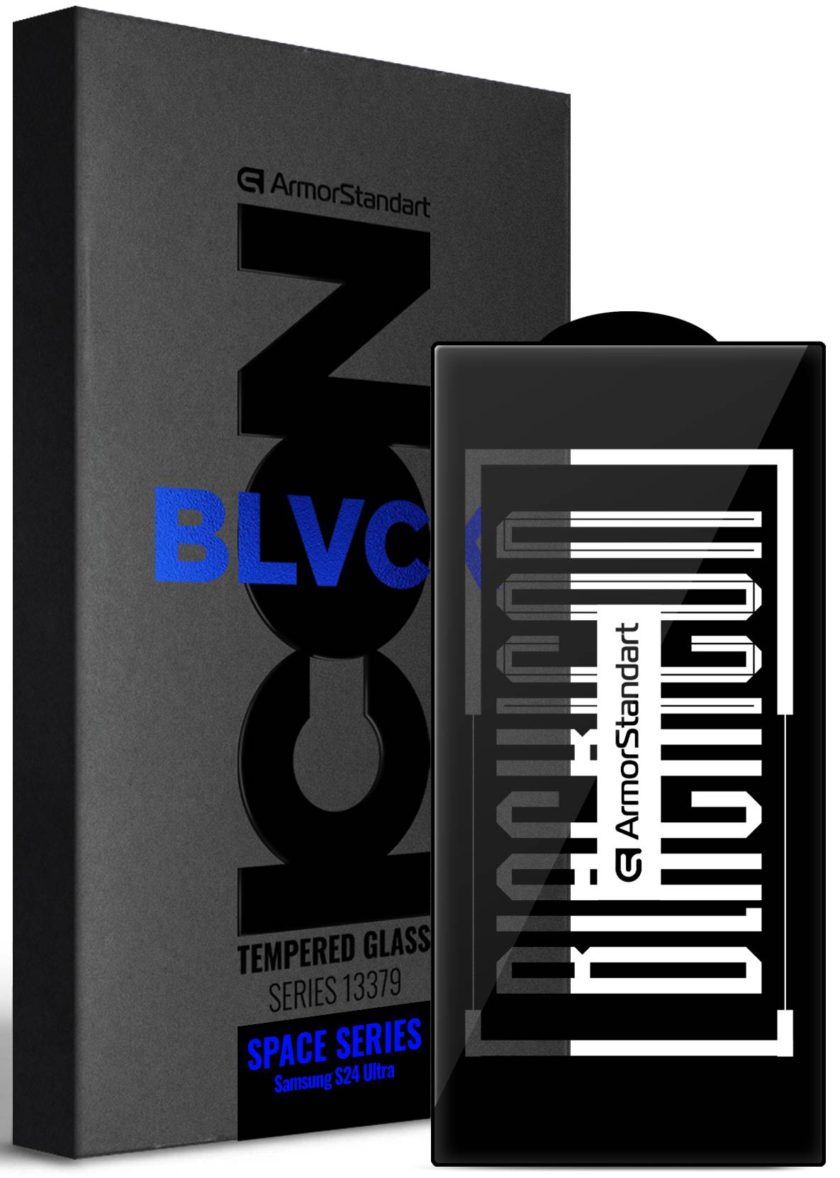 Захисне скло для смартфону Armorstandart Space Black Icon for Samsung S24 Ultra (ARM76116)