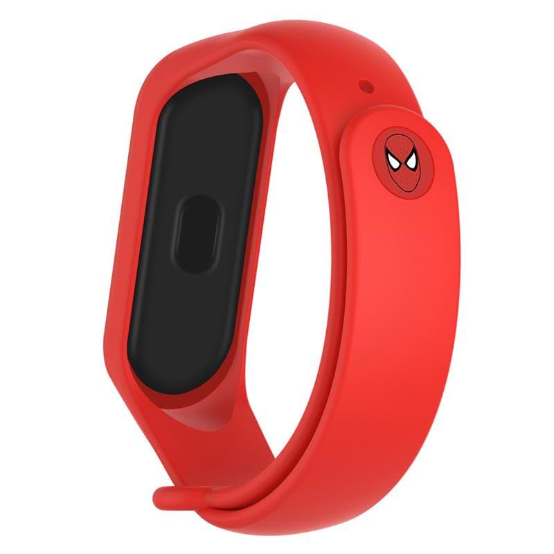 Ремінець для фітнес-браслету Armorstandart Superhero Edition for Xiaomi Mi Band 4/3 Spider Man Red (ARM55063)