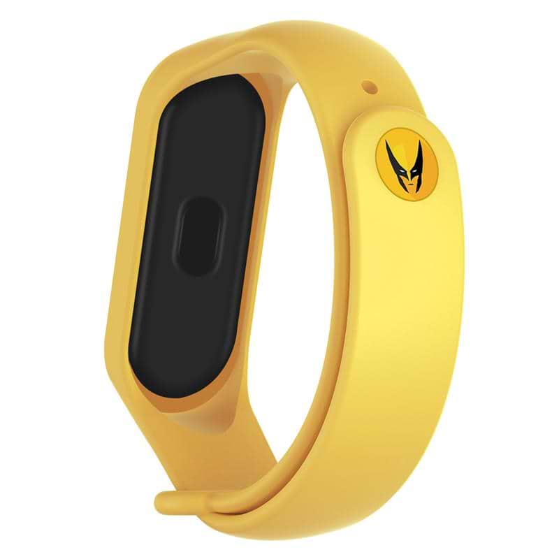 Ремінець для фітнес-браслету Armorstandart Superhero Edition for Xiaomi Mi Band 4/3 Wolverine Yellow (ARM55069)