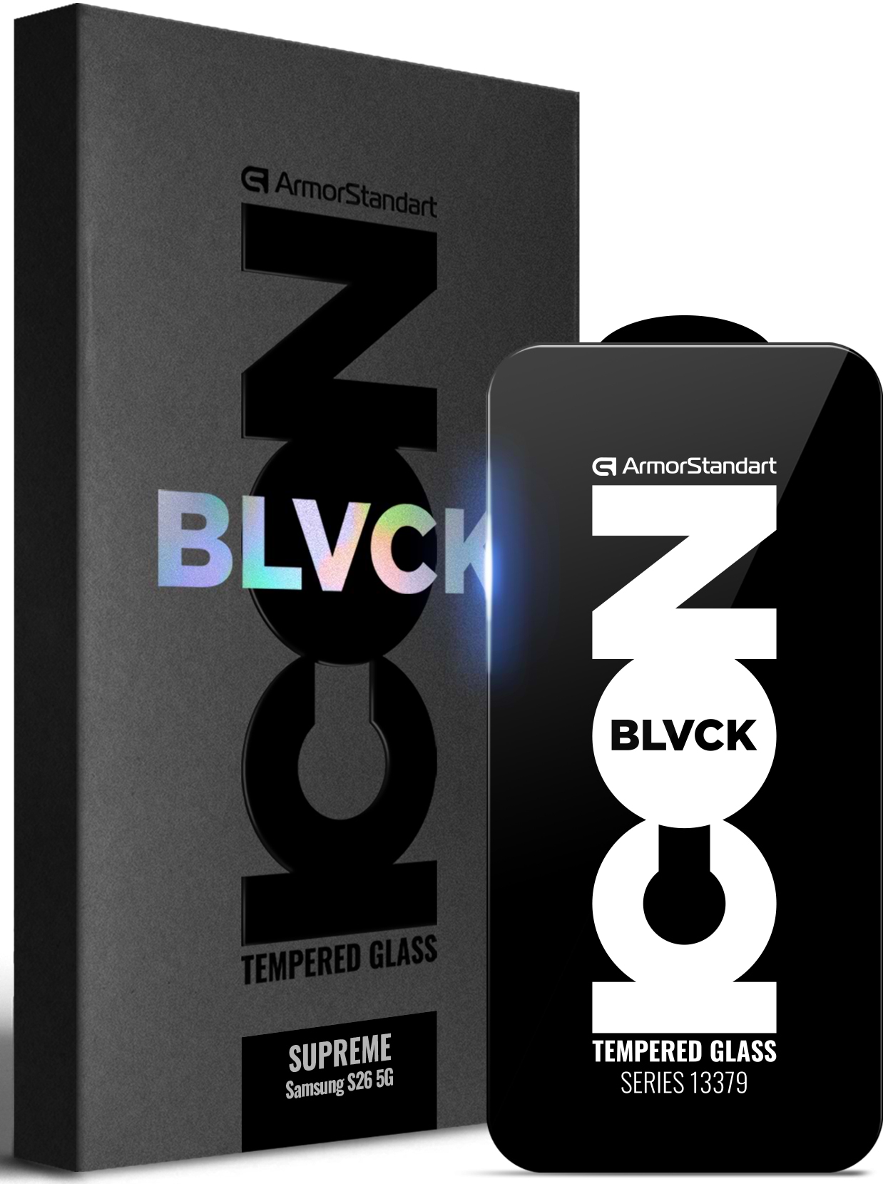 Защитное стекло для смартфона Armorstandart Supreme Black Icon for Samsung S26 5G (ARM89253)
