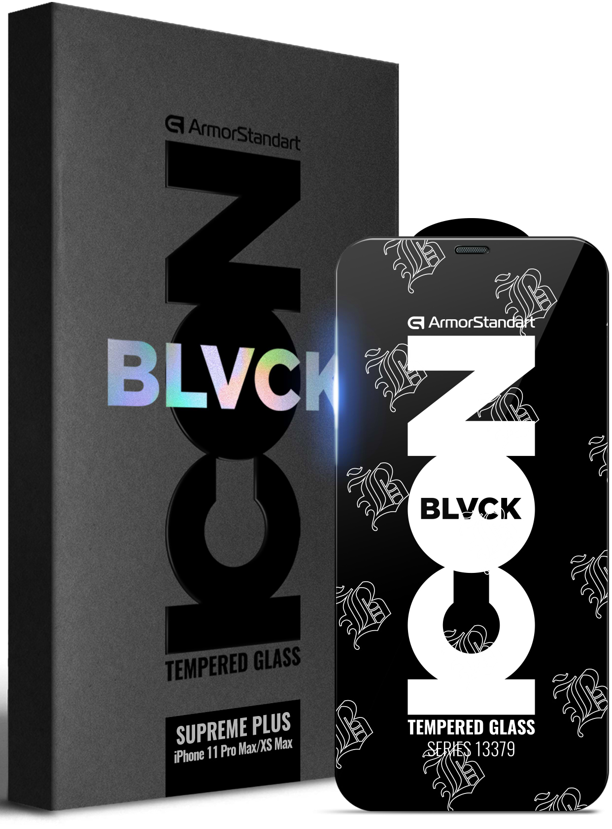 Захисне скло для смартфону Armorstandart Supreme Icon 3D for Apple iPhone 11 Pro Max/XS Max Black (ARM59207)