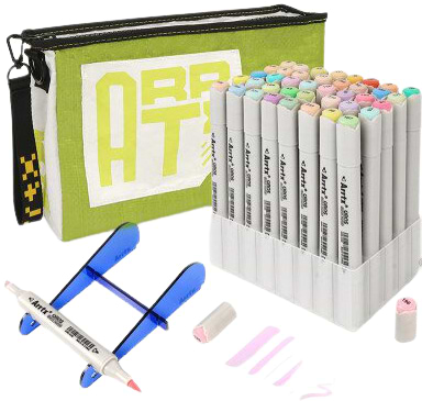 Фото - Набір маркерів Arrtx Oros ASM-03-PT01, пастельні відтінки (LC302628) Фото - Набір маркерів Arrtx Oros ASM-03-PT01, пастельні відтінки (LC302628)