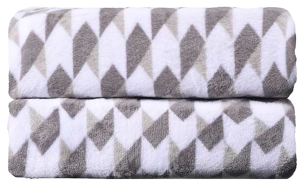 Фото - Плед полуторний Ardesto Flannel 160х200 см геометрія (ART0104PB)