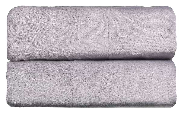 Фото - Плед євро Flannel 200х220 см сірий (ART0204SB)