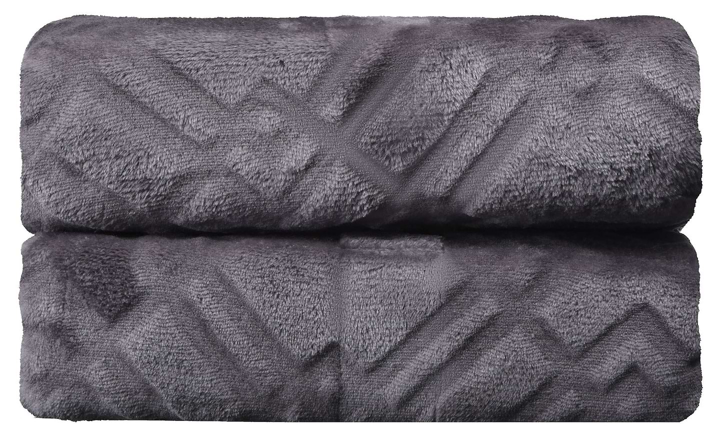 Плед полуторний Ardesto Embossed 160х200см сірий (ART0303EB) - Фото 1
