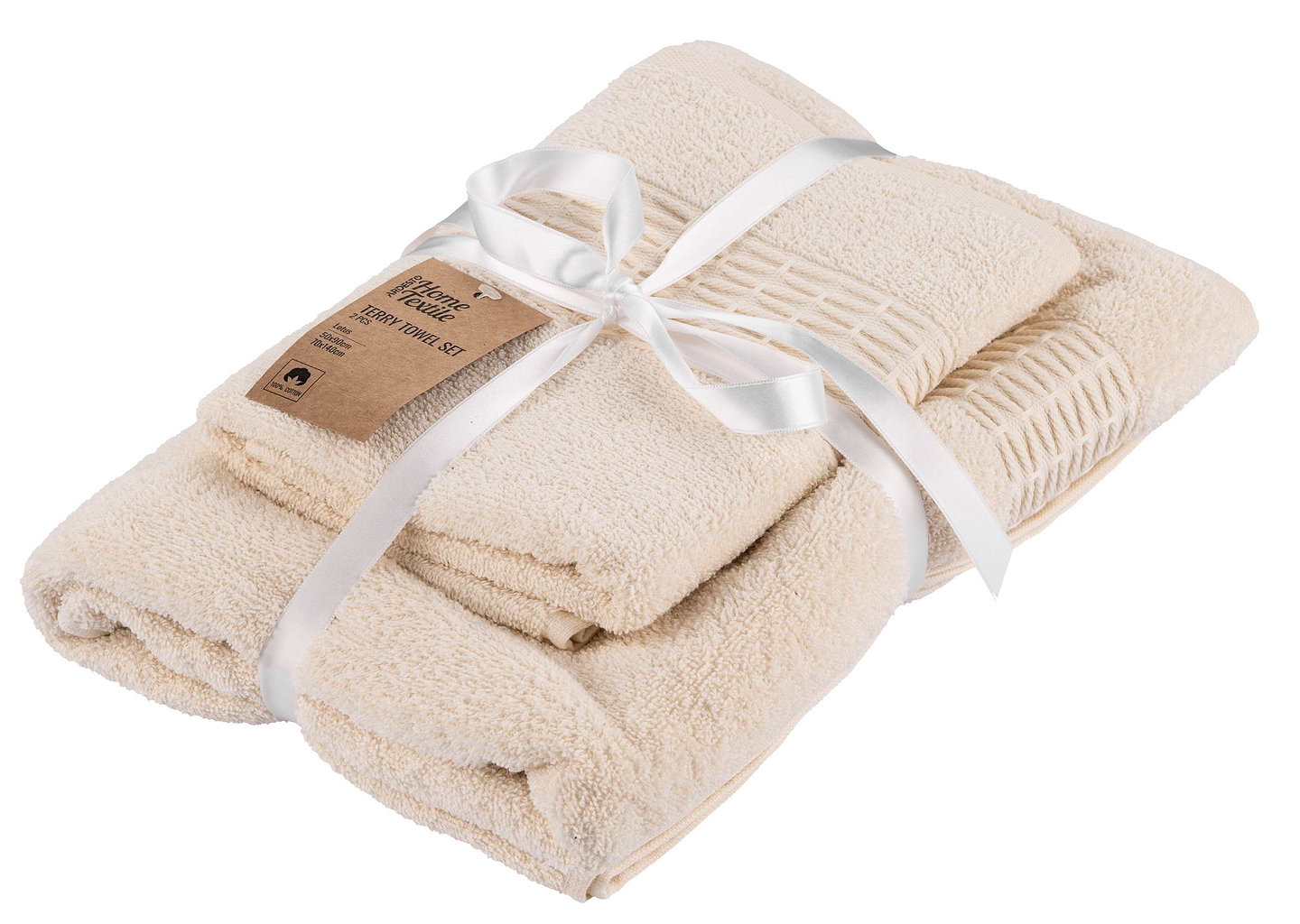 Набор полотенец Ardesto Lotus 50х90 см 2 шт. (ART2357IV)