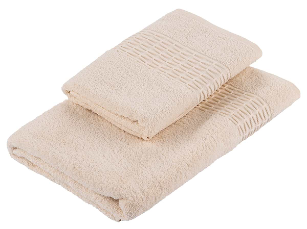 Фото - Набір рушників Ardesto Lotus 50х90 см 2 шт. (ART2357IV)