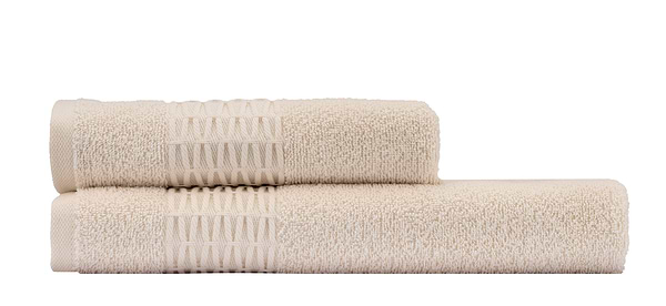 Фото - Набір рушників Ardesto Lotus 50х90 см 2 шт. (ART2357IV)