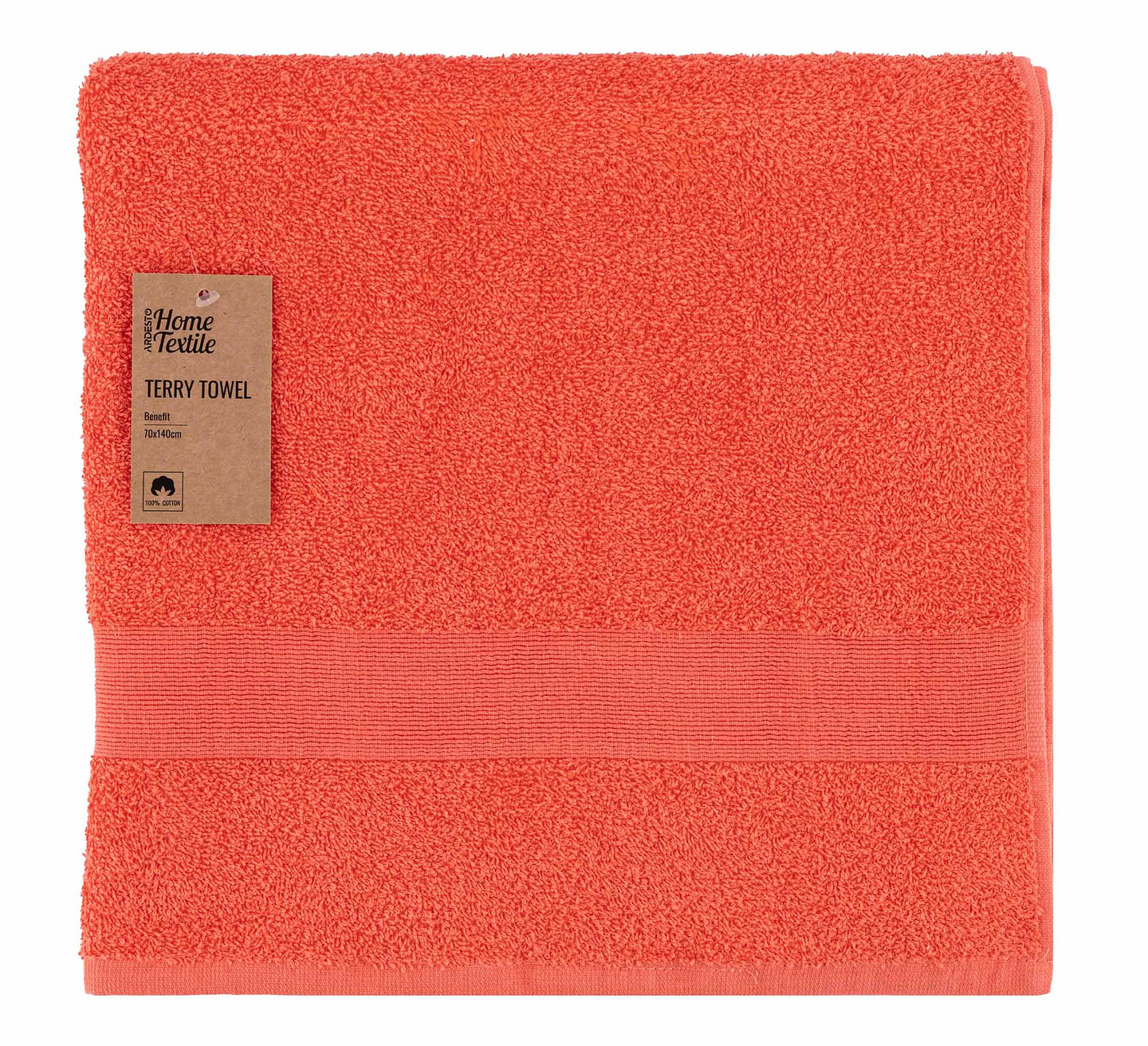 Полотенце банное Ardesto Benefit 70х140 см (ART2470CR)