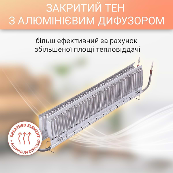 Фото - Конвектор Atlantic F118 CMG-BD0/PR/M (1500W)
