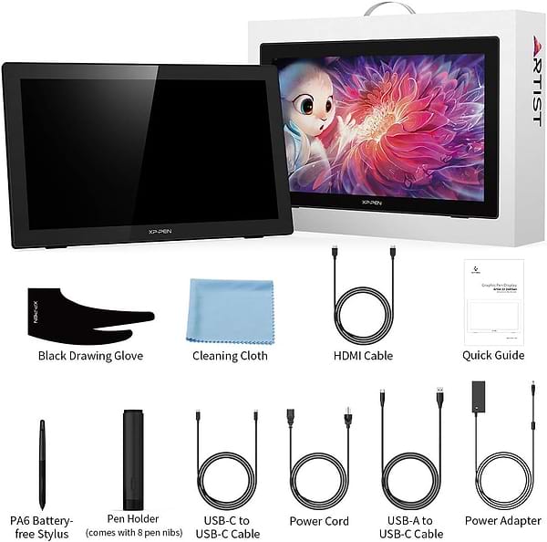 Фото - Графический планшет XP-Pen Artist CD220F_EU (2nd Gen) Black