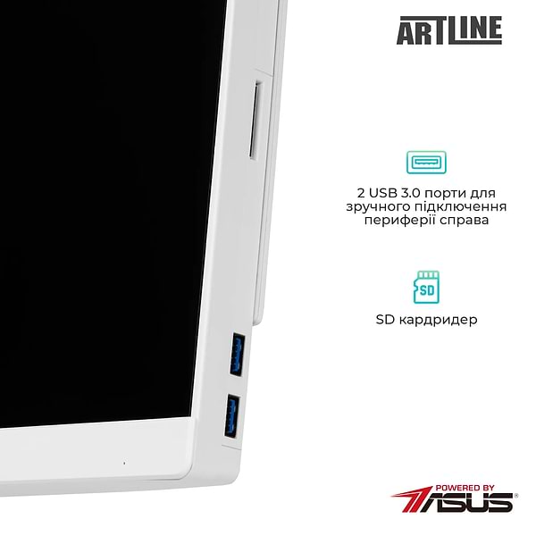 Фото - Комп'ютер-моноблок Artline Home G43WHITE (G43WHITEv29)