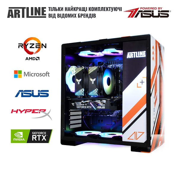 Фото - Системний блок Artline Overlord ASMV (ASMVv18)