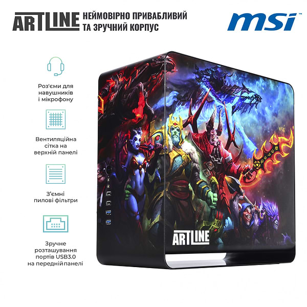 Фото - Системный блок Artline Overlord DRAGON (DRAGONv35DH)