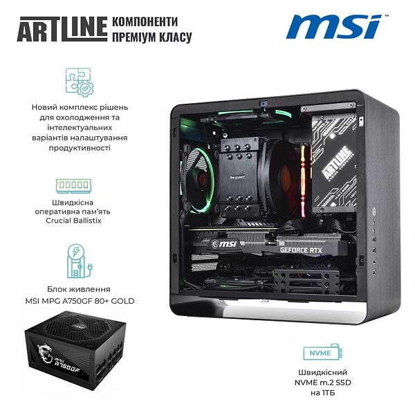 Фото - Системний блок Artline Overlord DRAGON (DRAGONv35DR)