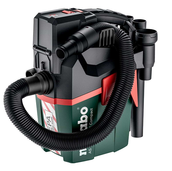 Фото - Пылесос для сухой уборки без мешка Metabo AS 18 HEPA PC COMPACT (602029850)