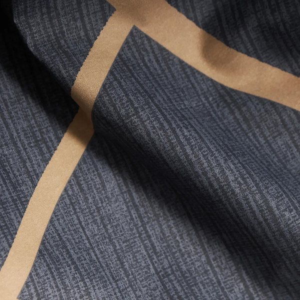 Фото - Комплект постільної білизни Moon&Star Мікросатин Premium Deep Blue Luxe 143х210х2 нав. 2х50х70 (MS-820009896)