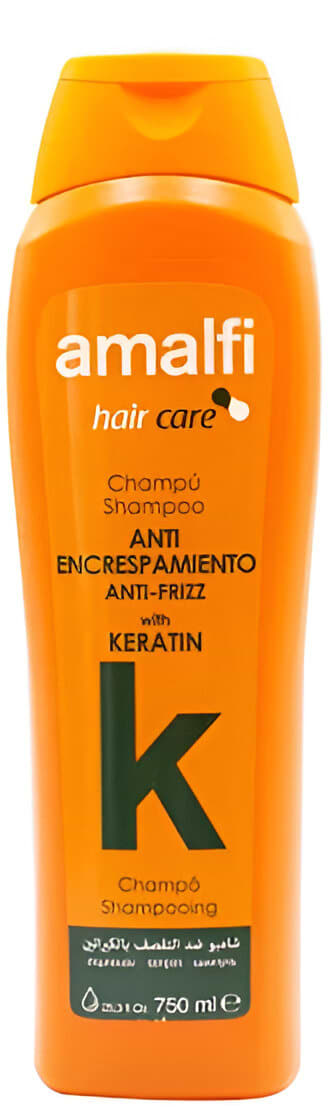 Фото - Шампунь жіночий Amalfi Anti-Frizz з кератином 750 мл (ASAF750)