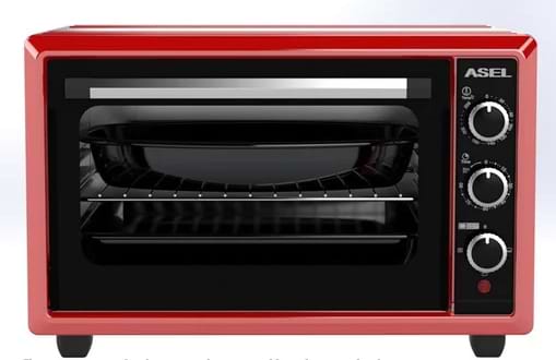 Фото - Піч електрична ASEL AF 50-23 Red