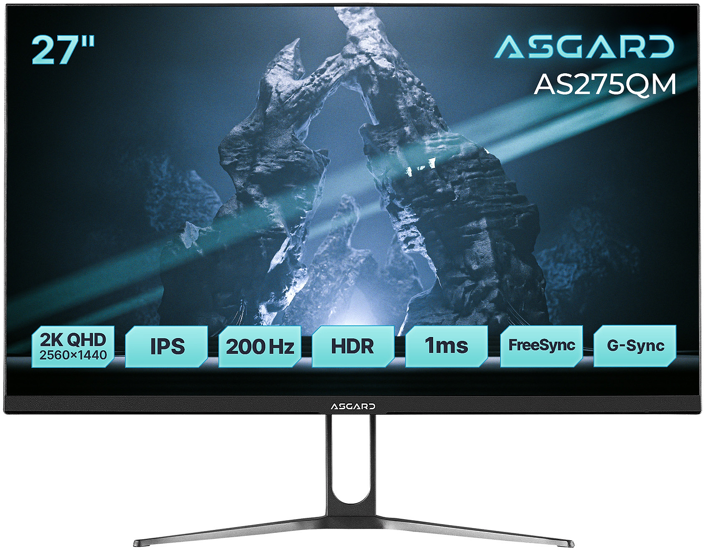 Монітор ігровий ASGARD Gaming AS275QM Black