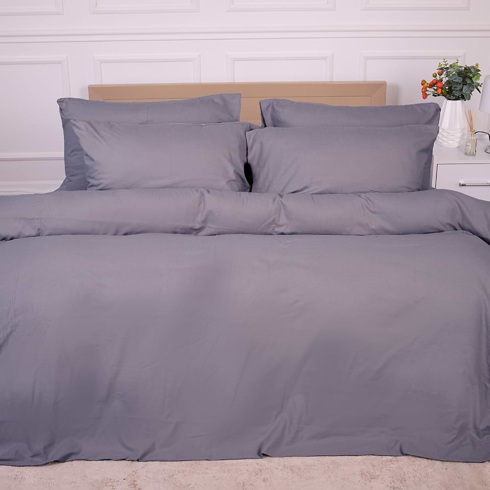 Комплект постельного белья MirSon 001 Ash grey 2x143x210 см (2200009648144)