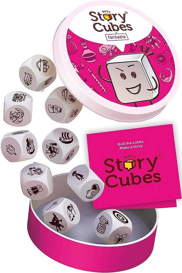 Фото - Настольная игра (8+) Asmodee Кубики историй Рори: Фантазия (ASMRSC304EN)