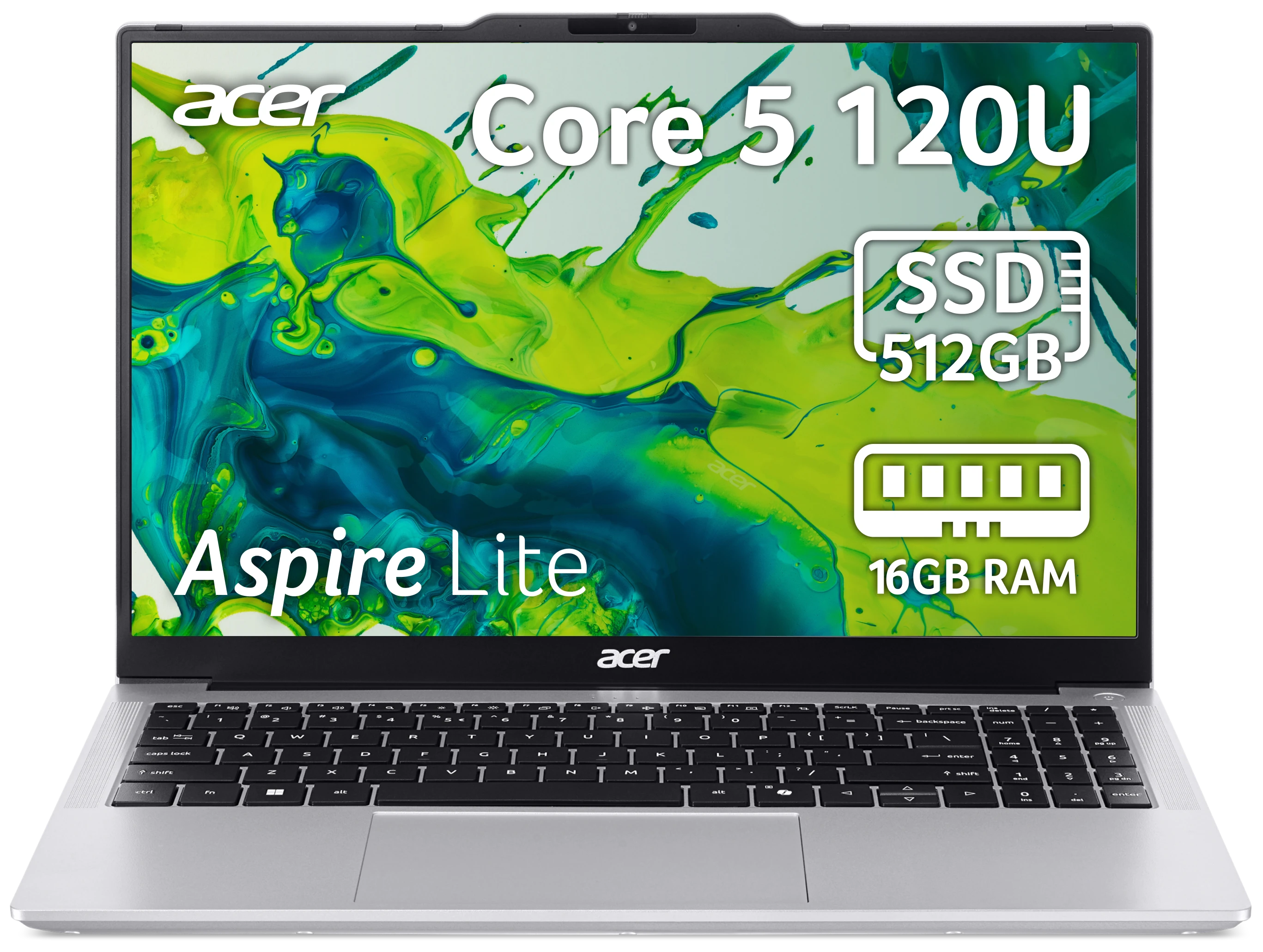 Ноутбук Acer Aspire Lite AL15-53P (NX.DGCEU.002) Light Silver