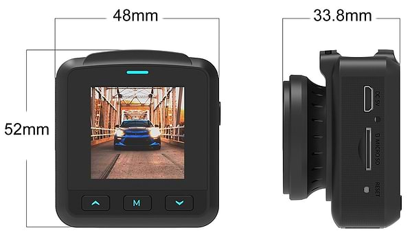 Фото - Уценка - Видеорегистратор Aspiring AТ280 FHD 1080p WiFi