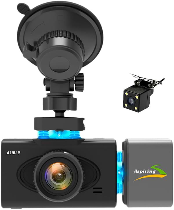 Фото - Відеореєстратор Aspiring ALIBI 9 GPS, 3 CAMERAS, SPEEDCAM