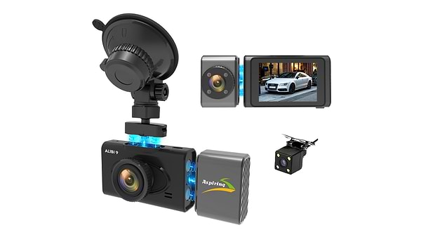 Фото - Відеореєстратор Aspiring ALIBI 9 GPS, 3 CAMERAS, SPEEDCAM