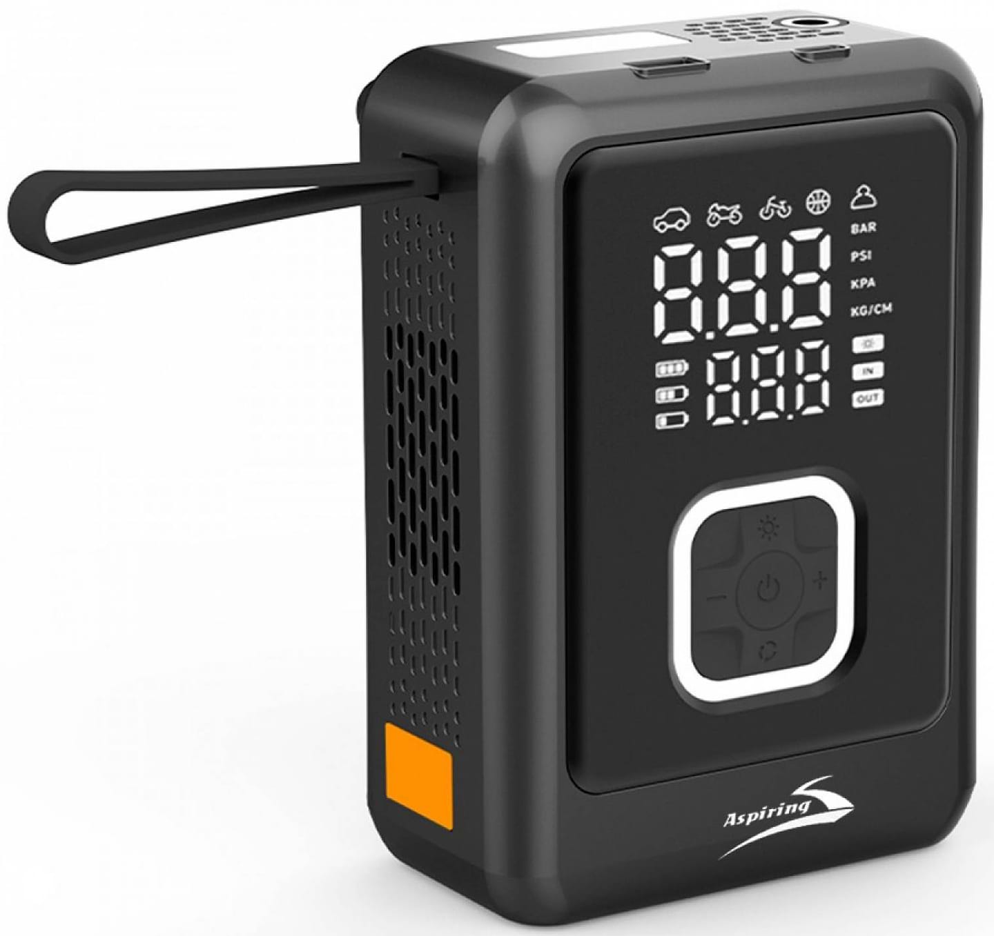 Пускозарядное устройство Aspiring Jump 4 Power bank 8000мАh, 3-in-1 с компрессором 100W (VTR-P4)