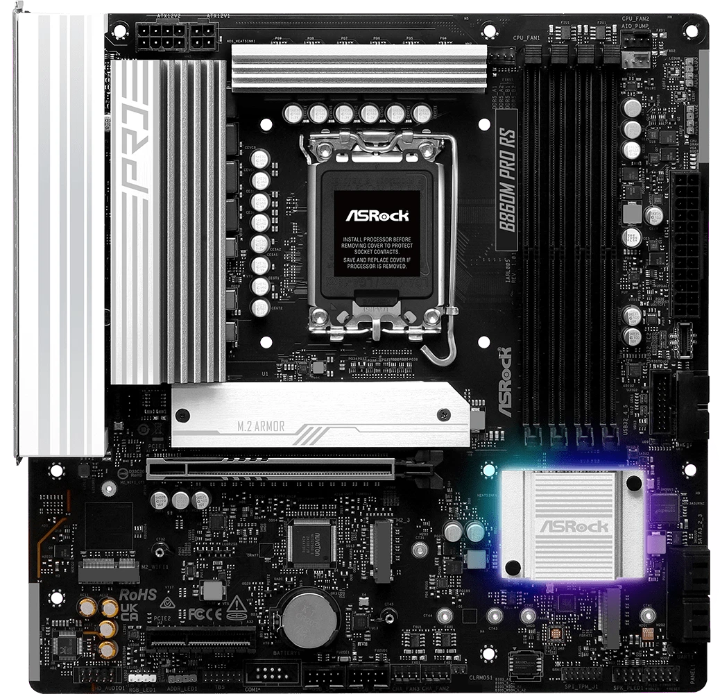 Материнская плата ASRock B860M PRO RS