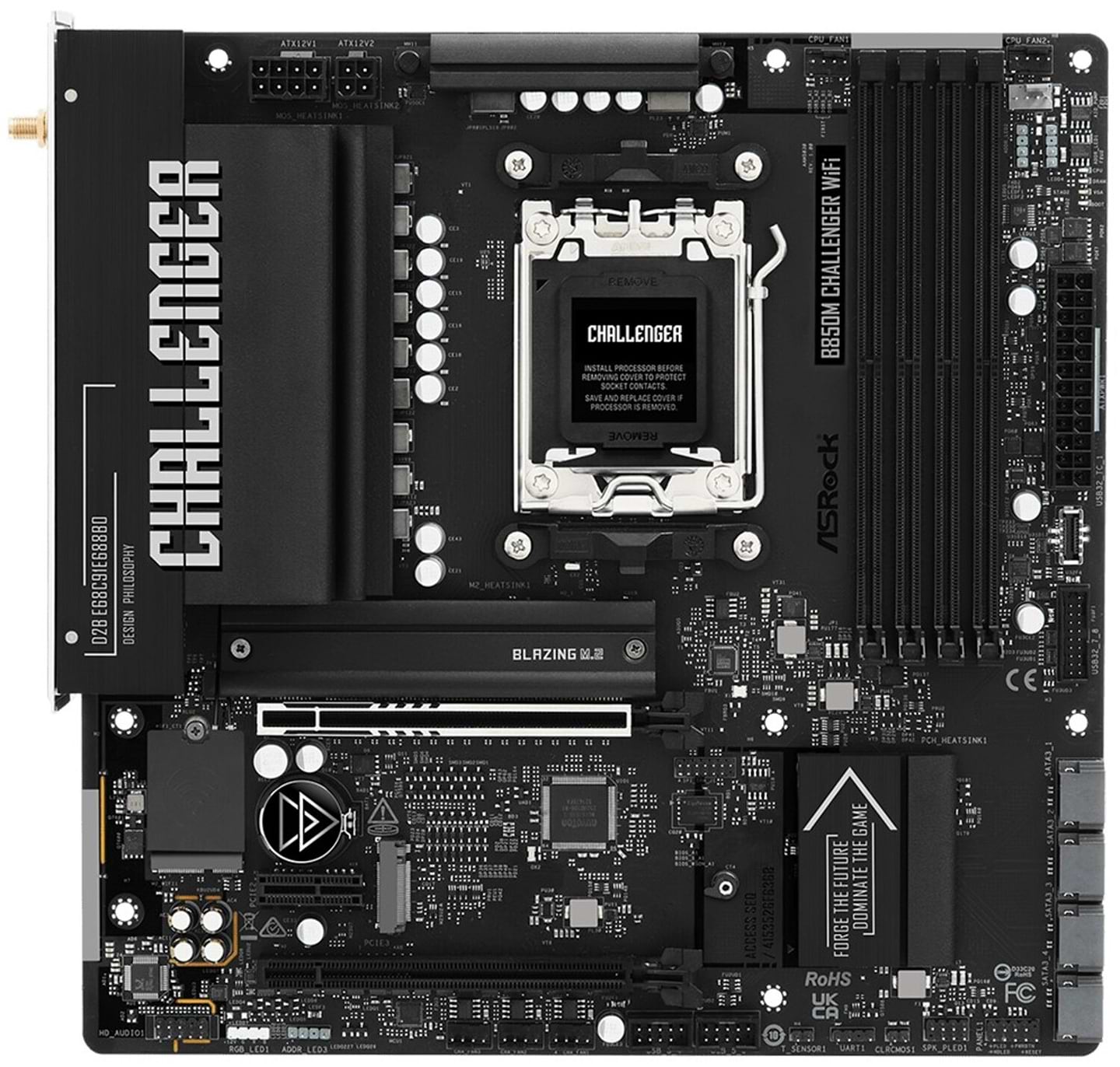 Материнская плата ASRock B850M CHALLENGER WIFI