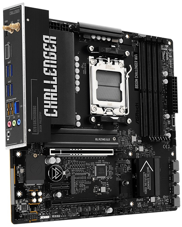 Фото - Материнская плата ASRock B850M CHALLENGER WIFI