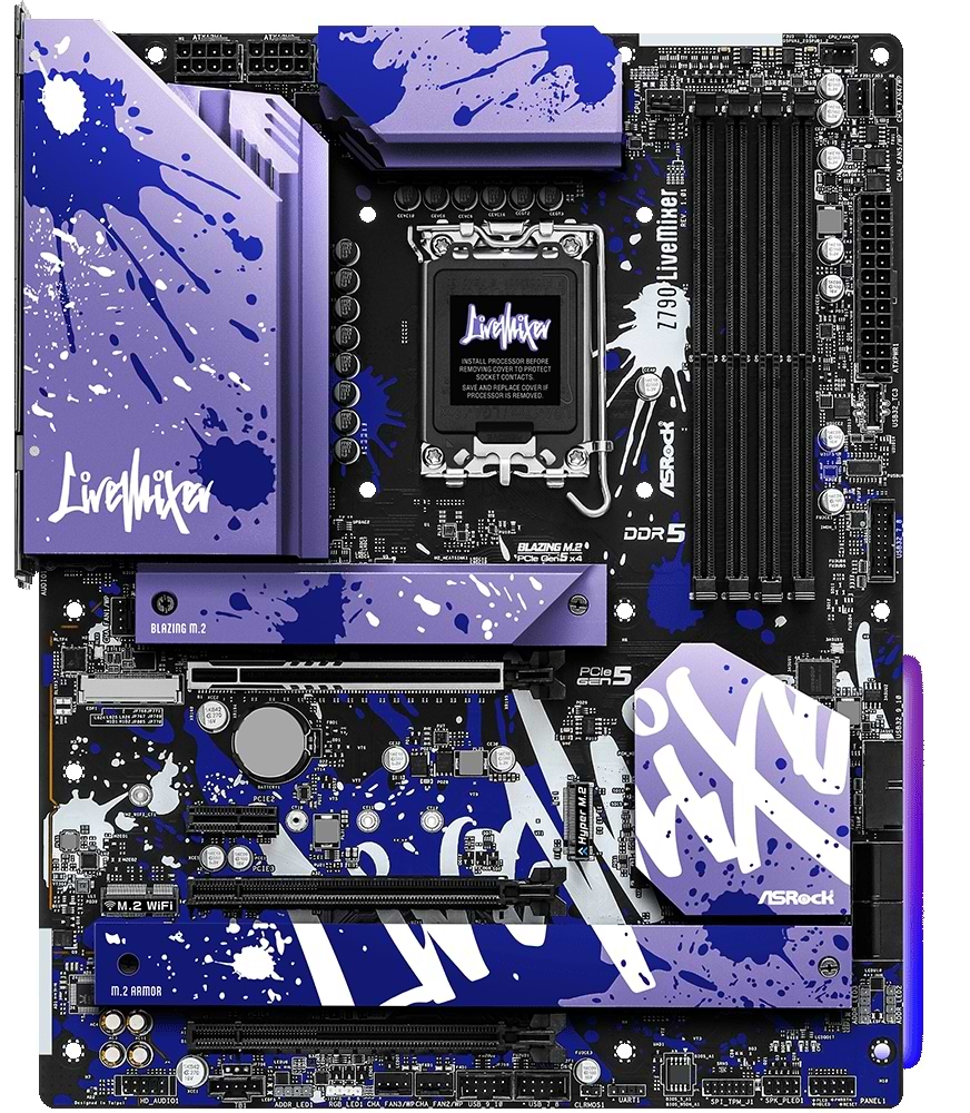 Материнська плата ASRock DDR5 Z790 LIVEMIXER - Фото 1