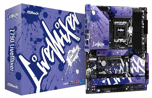 Фото - Материнська плата ASRock DDR5 Z790 LIVEMIXER