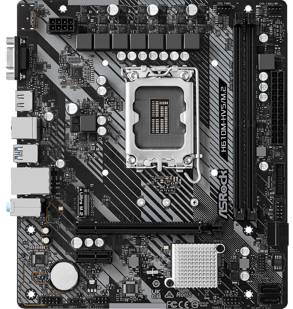 Материнська плата ASRock H610M-HVS/M.2 R2.0