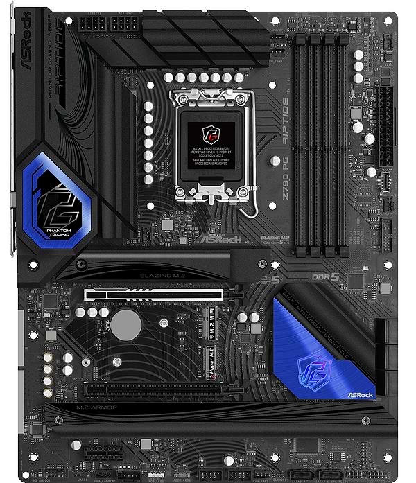 Фото - Материнська плата ASRock Z790 PG RIPTIDE DDR5