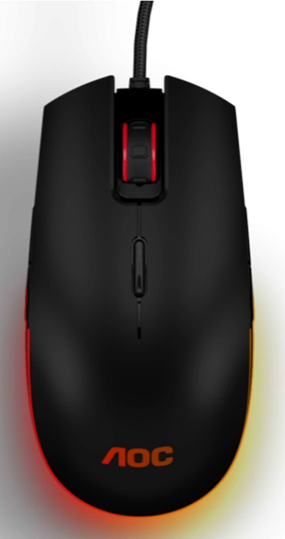 Миша дротова ігрова AOC AGM500 Black - Фото 1