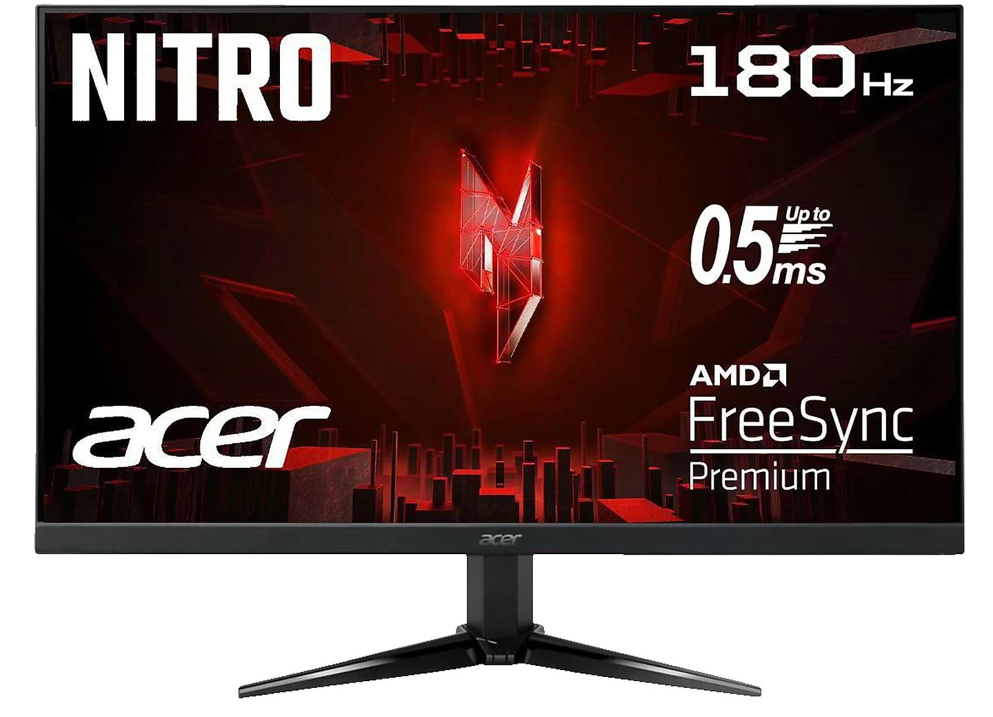 Монитор игровой Acer Nitro QG241YM3BMIIPX (UM.QQ1EE.301) Black - Фото 1