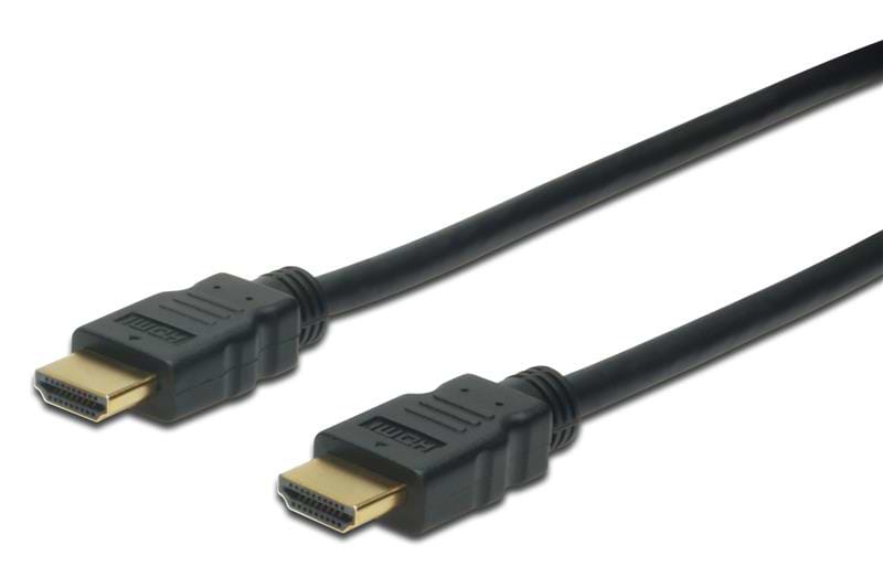 Кабель HDMI Assmann HDMI High speed + Ethernet (AM/AM) 3m Black (AK-330114-030-S)