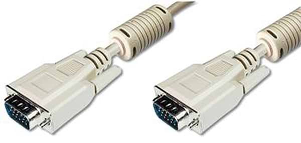 Фото - Кабель Assmann VGA (HDDB15M/M) 15m Ferrite Beige (AK-310103-150-E) Фото - Кабель Assmann VGA (HDDB15M/M) 15m Ferrite Beige (AK-310103-150-E)