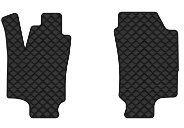 Коврики из экокожи в салон авто передние EVAtech ECO для Astra (G) MT Opel 1998-2009 2 поколение Sedan EU OL3493AV2BBLB